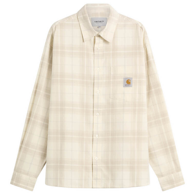 カーハート メンズ トップス シャツ コーデュロイ Carhartt WIP Wilber Corduroy Check Shirt Natural チェック 26,128円