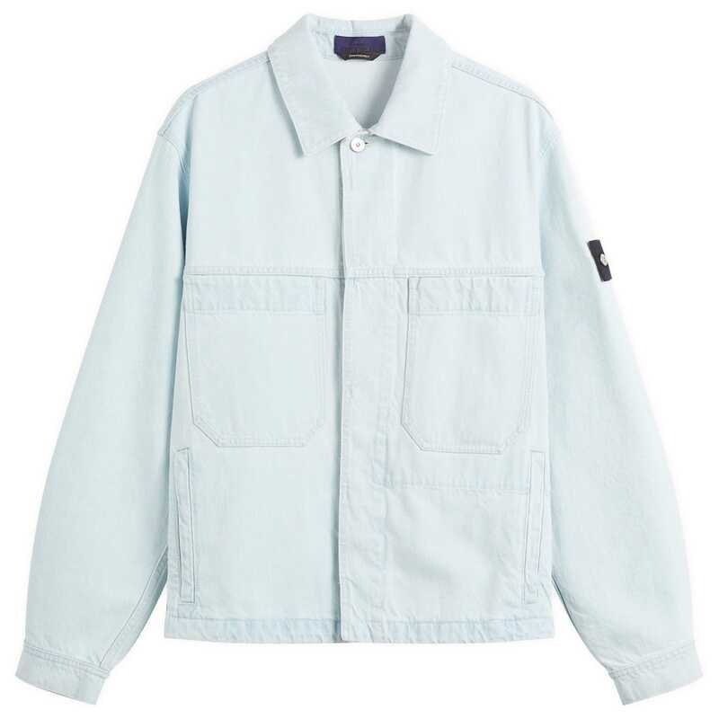 ストーンアイランド メンズ アウター ジャケット・ブルゾン デニム Stone Islandenim Research Ultra Bleachedenim Jacket Extra Bleach デニム|ReVida 店