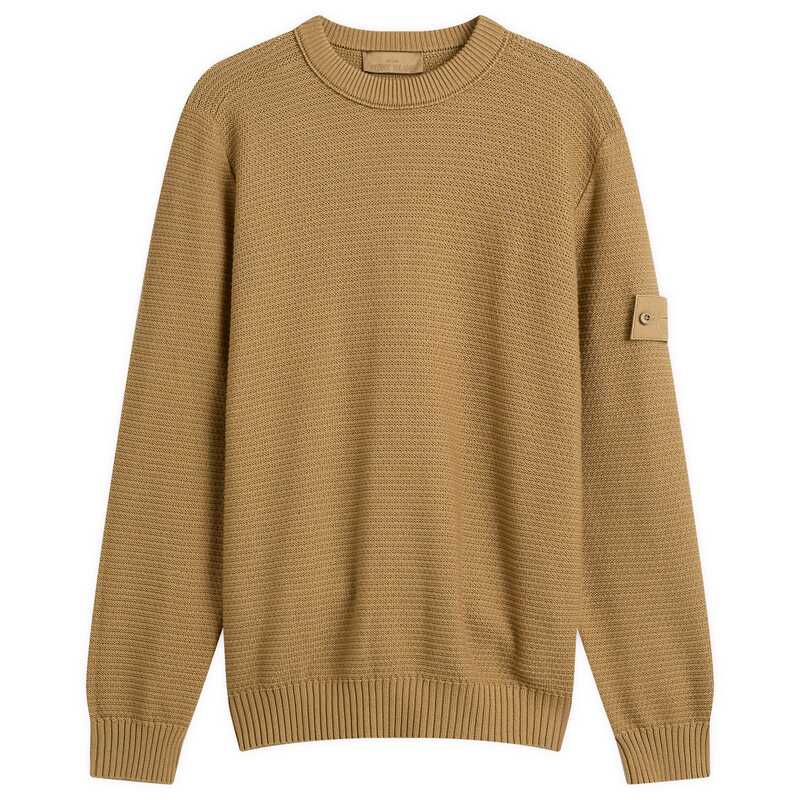ストーンアイランド メンズ アウター ニット・セーター コットン Stone Island Ghost Cotton Cashmere Knit Jumper Dark Beige ベージュ 86,790円