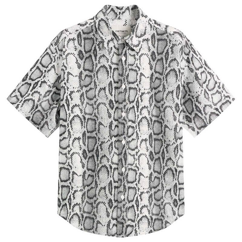 カーハート レディース トップス シャツ Carhartt WIP Short Sleeve Snake Camo Shirt Snake Camo|ReVida 店