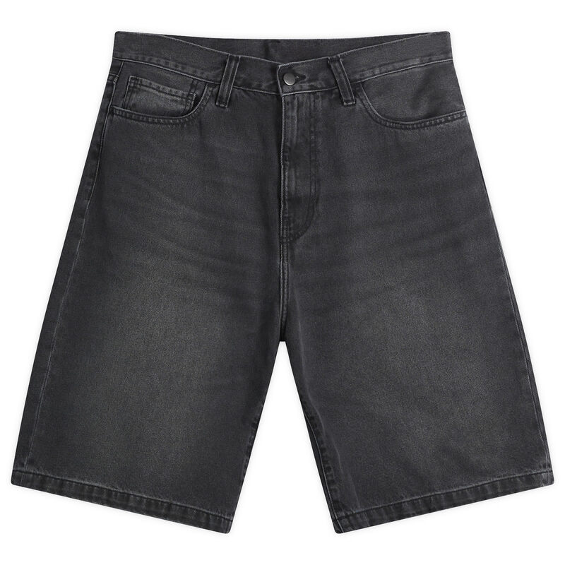 カーハート メンズ ボトムス ハーフパンツ・ショーツ ショートパンツ デニム Carhartt WIP Landon Loose Denim Shorts Black Worn Bleached ブラック 25,350円