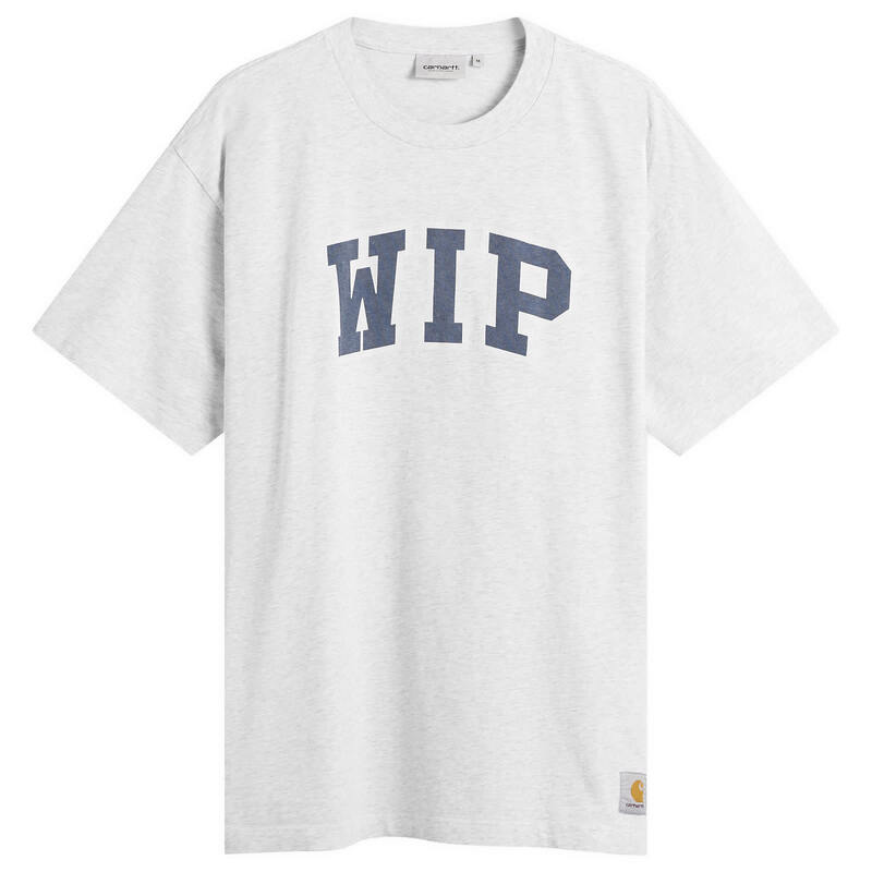 カーハート メンズ トップス Tシャツ Carhartt WIP III T-Shirt Asheather Heavy Stone Wash ヘザー