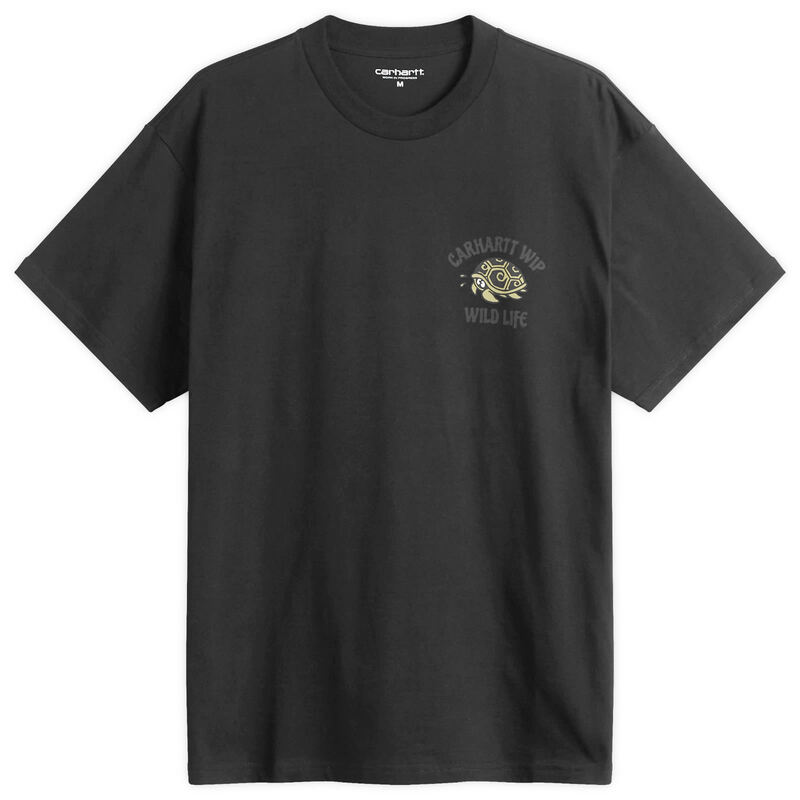 カーハート メンズ トップス Tシャツ Carhartt WIP Wild Life T-Shirt Black ブラック