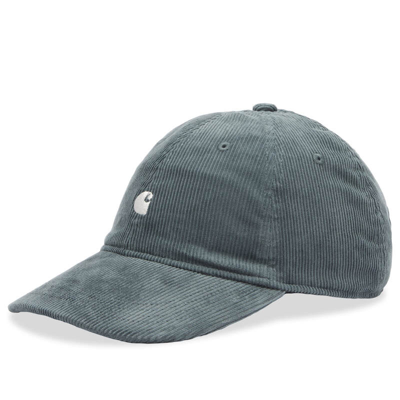 カーハート メンズ アクセサリー 帽子 コーデュロイ キャップ Carhartt WIP Harlem Corduroy Cap Cozy Blue & Wax ブルー