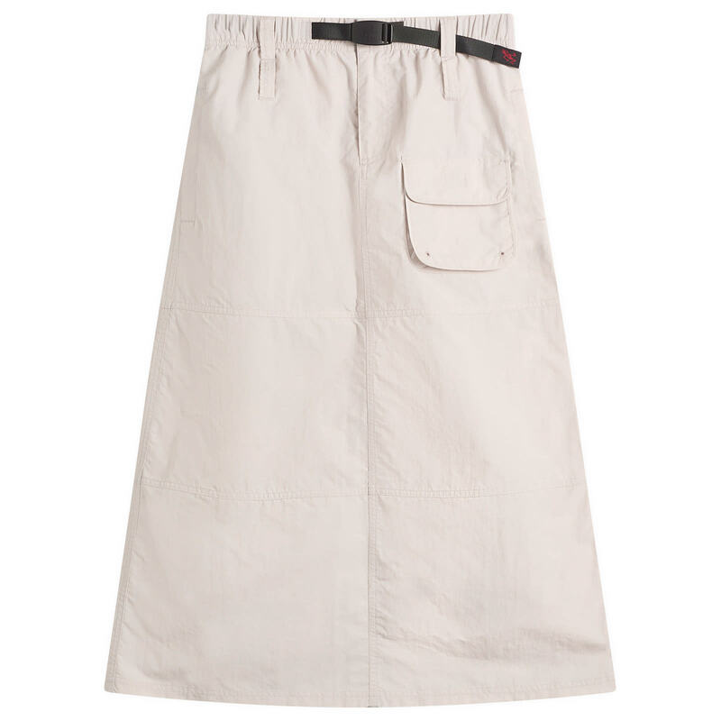 グラミチ レディース ボトムスカート ナイロン Gramicci Nylon Utility Skirt Ecru エクリュ