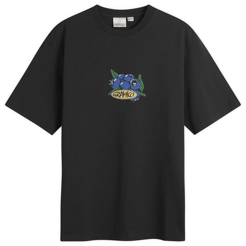 グラミチ メンズ トップス Tシャツ Gramicci Blueberry T-Shirt Vintage Black ブラック｜ReVida 店
