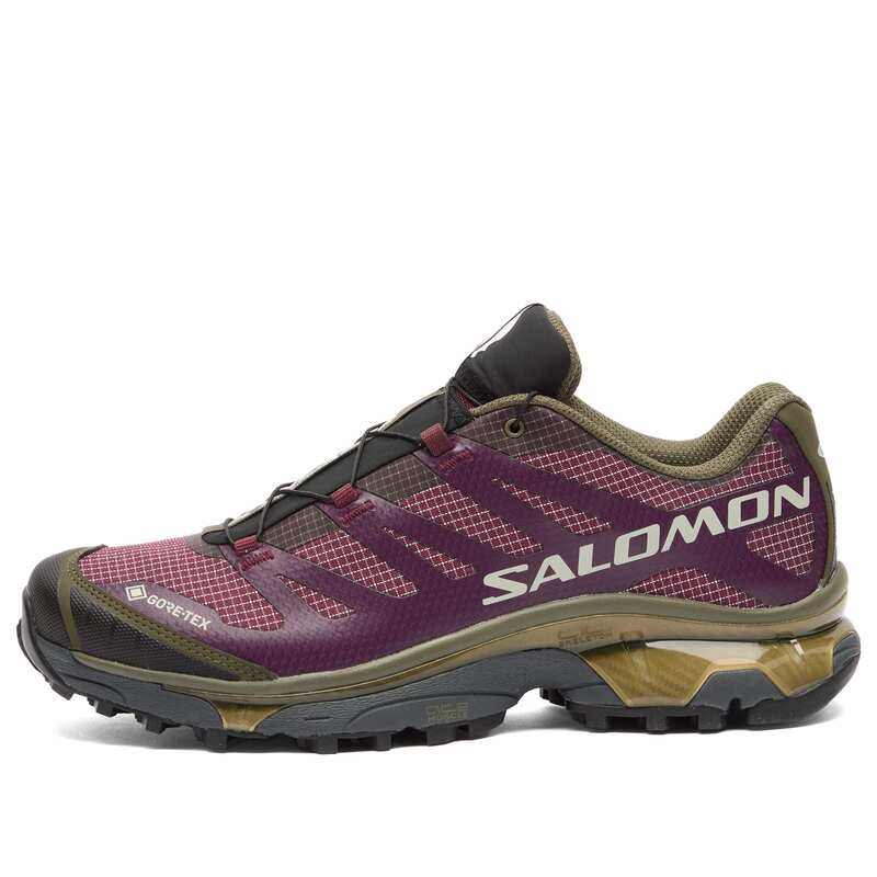 サロモン メンズ シューズ スニーカー Salomon XT-4 GTX Sneaker Maroon Banner Winter Bloom & Grape Le マルーン