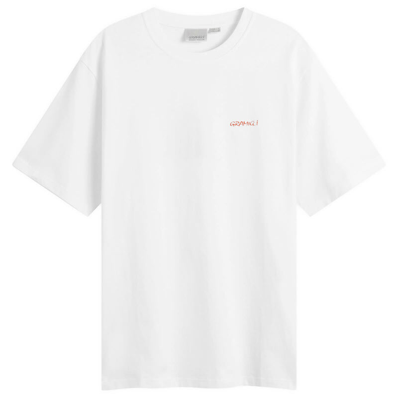 グラミチ メンズ トップス Tシャツ Gramiccice Sculpture T-Shirt White ホワイト