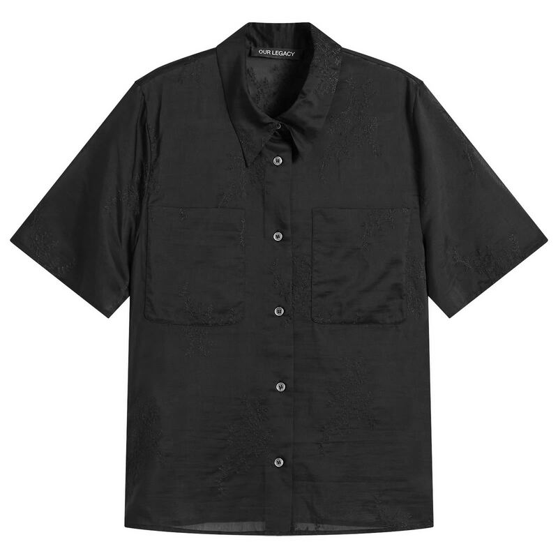 アワーレガシー レディース トップス シャツ Our Legacy X-Ray Shirt Noir Bloom