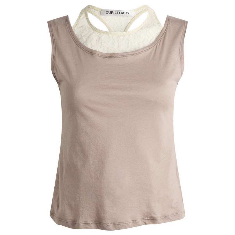 アワーレガシー レディース トップス タンクトップ Our Legacy Swim Tank Top Velvet Sand サンド