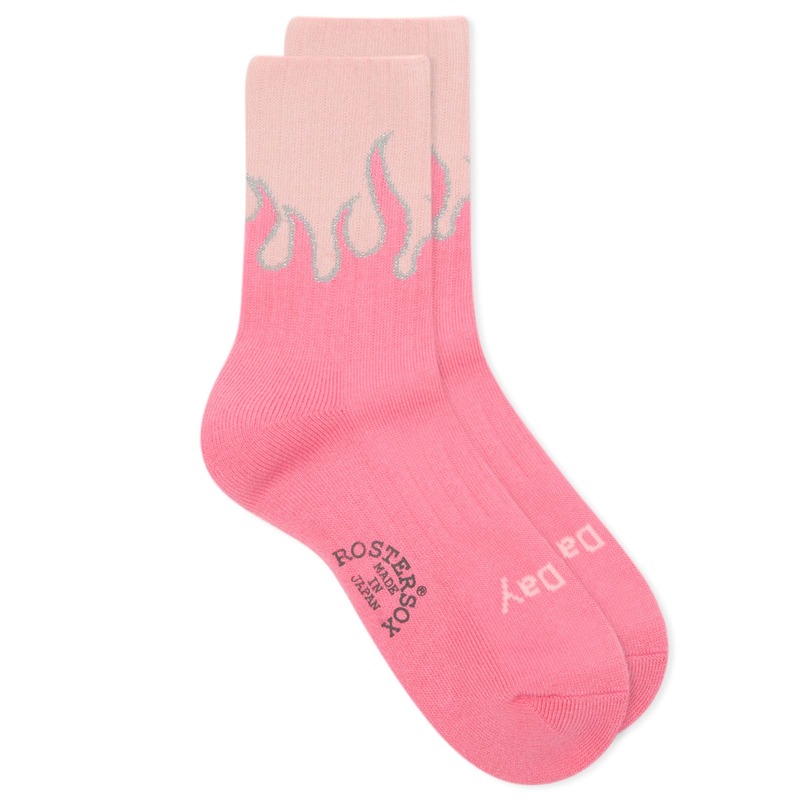 ロスターソックス メンズ アンダーウェア 靴下 Rostersox Fire Socks Pink ピンク