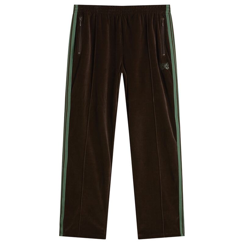 ニードルズ メンズ ボトムス カジュアルパンツ トラックパンツ Needles Track Pants Brown ブラウン｜ReVida 店