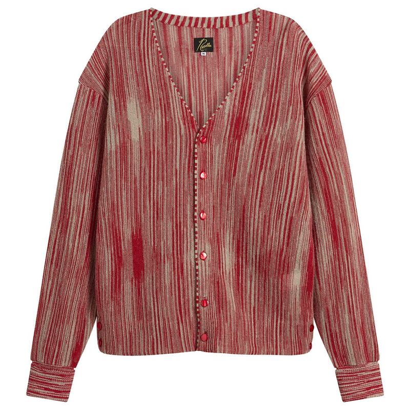 ニードルズ レディース アウター カーディガン ニット Needles Knit Cardigan Red レッド 53,880円