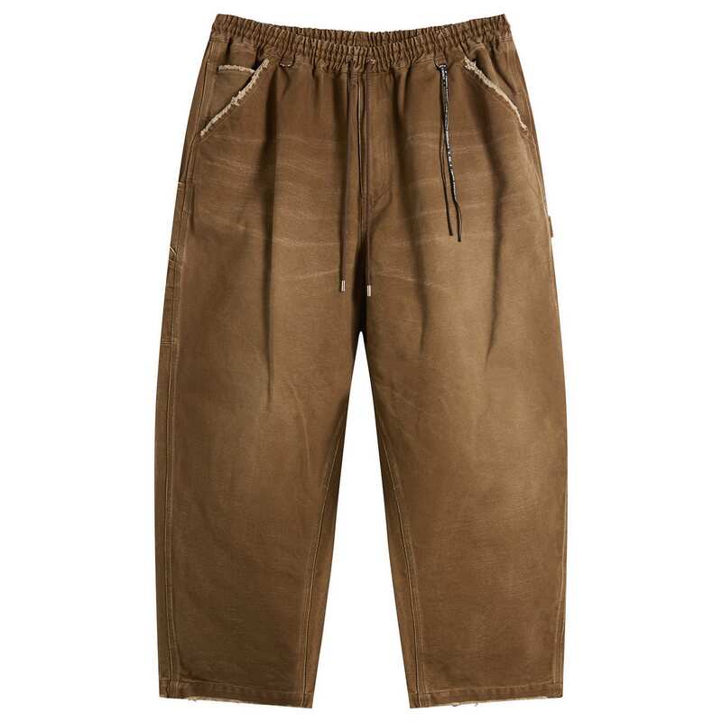 マスターマインド メンズ ボトムス カジュアルパンツ MASTERMIND WORLD Wide Fit Duck Painter Pants Dark Brown ブラウン