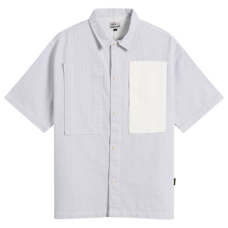 スタンレイ メンズ トップス シャツ Stan Ray Short Sleeve Painter Shirt Cosmic Purple Hickory パープル 27,232円