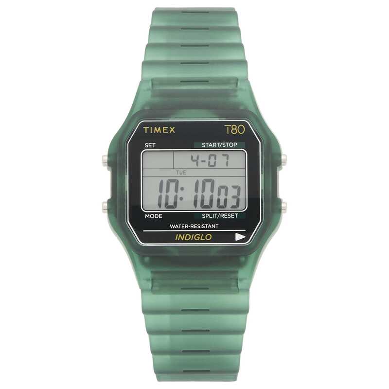 タイメックス メンズ アクセサリー 腕時計 Timex 80 Translucent Watch Green グリーン