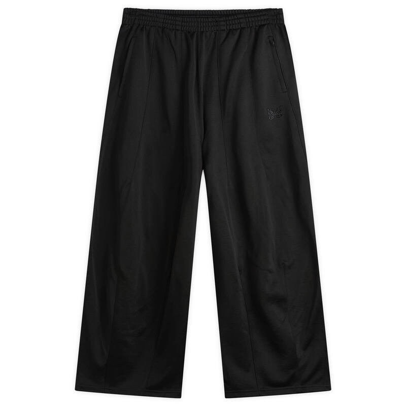 ニードルズ レディース ボトムス 心地好いズボン下 貨物自動車ズボン下 Needles H.D. Track Pants Black 黒いこと