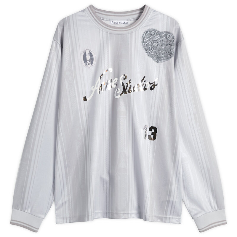 アクネ ストゥディオズ メンズ トップス シャツ ジャージー Acne Studiosports Jersey Grey グレー|ReVida 店