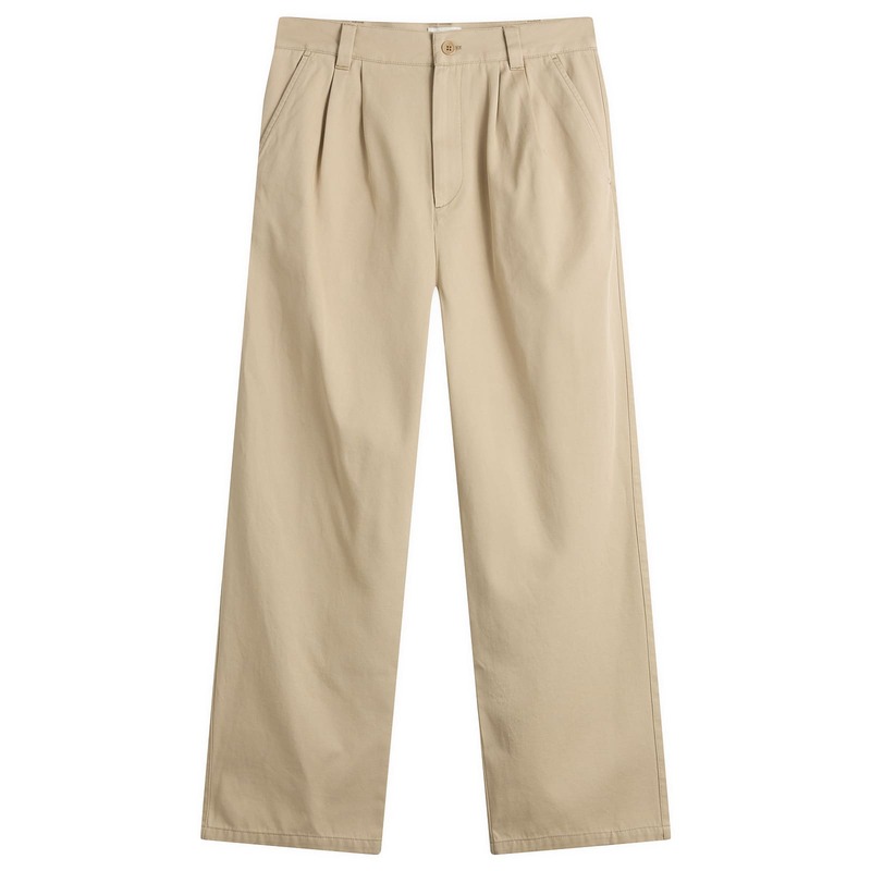 アーペーセー メンズ ボトムス 心地好いズボン下 A.P.C. Ricky Double Pleat Chinos Beige ベージュ