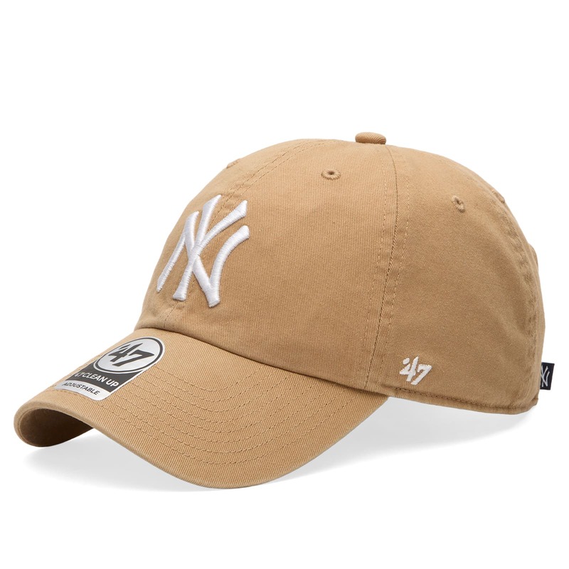 フォーティーセブン メンズ アクセサリー 帽子 キャップ '47 NYankees Clean Up Cap Khaki カーキ｜ReVida 店
