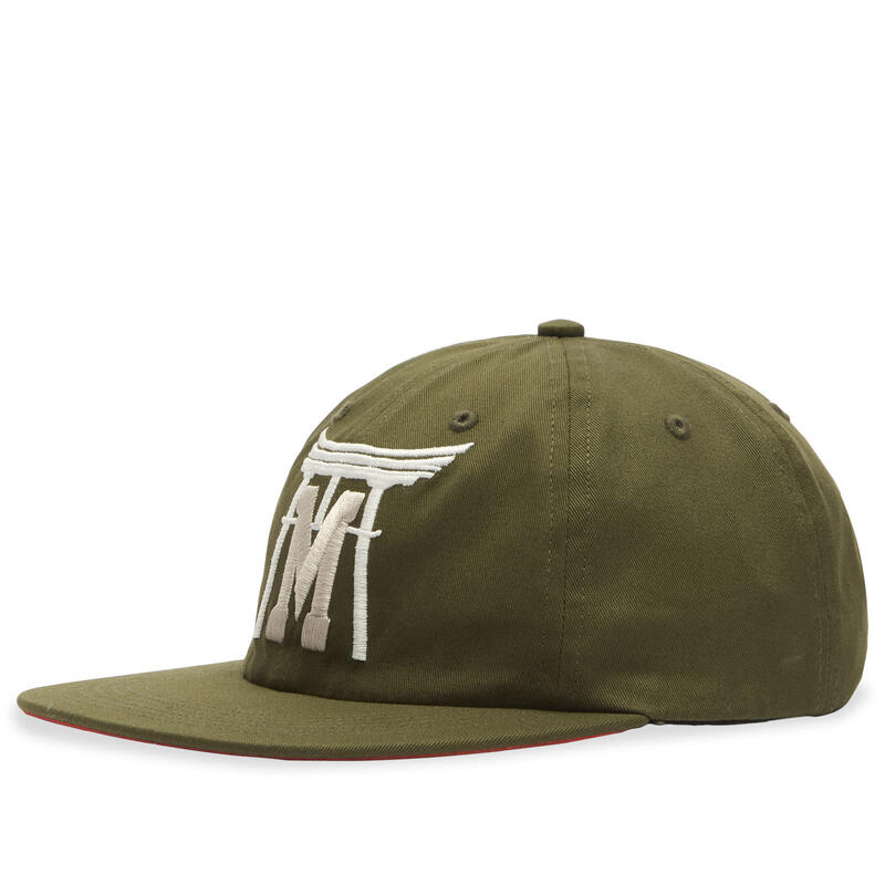 マハリシ メンズ 添え物 かぶり笠 旗がしら Maharishi Temple M Okinawa 6 Panel Cap Olive オリーブ