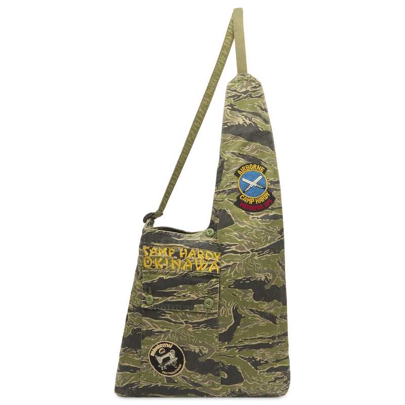 マハリシ メンズ 御徒面子 Maharishi Camp Hardy Okinawa Sling Bag John Wayne Colourway