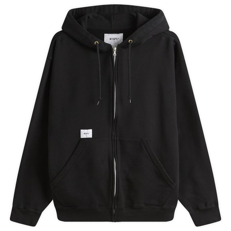 ダブルタップス メンズ アウター パーカー・スウェット WTAPS Throwdy Zip Hoody Black ブラック