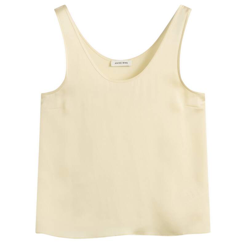 アニービン レディース トップス シャツ Anine Bing Lea Top Cream クリーム