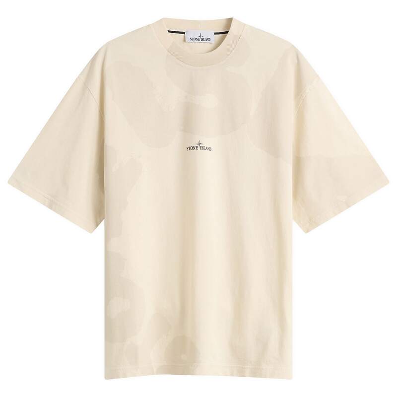 ストーンアイランド メンズ トップス プルオーバー Stone Island Whirlwind Type T-Shirt Ivory 象牙色
