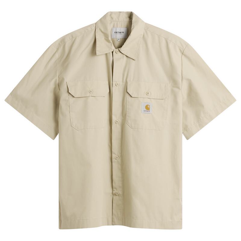 カーハート メンズ トップス シャツ Carhartt WIP Short Sleeve Craft Shirt Barchan｜ReVida 店 16,316円