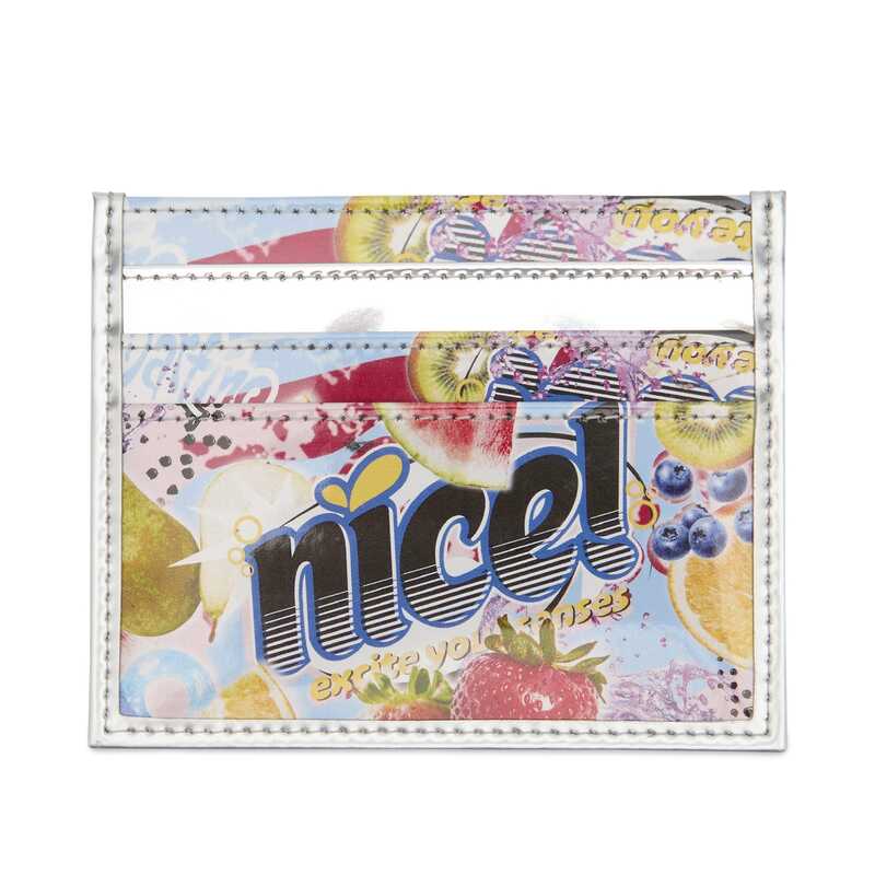 マーティン・サクラ色 レディース 付属品 紙入れ Martine Rose Card Holder Multicolour Fruits マルチ色つや