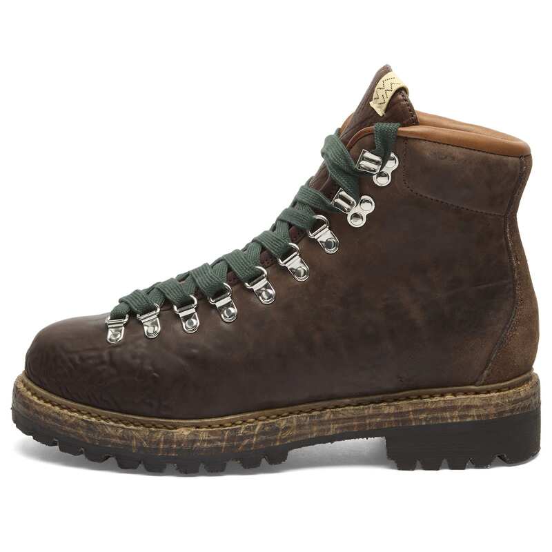 ビズビム メンズ シューズ ブーツ・レインブーツ Visvim Whymper Hiking Boots Dk Brown 赤銅色