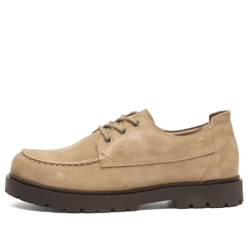 ビルケンシュトック メンズ シューズ サンダル スピード競技 Birkenstock Highwood Moc Lace Low Grey Taupe Suede 薄墨色