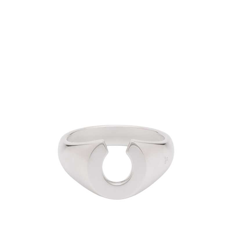 トム白木 メンズ 佩び物 指環 Tom Wood Lunar Year Felix Ring Small Silver しろがね色