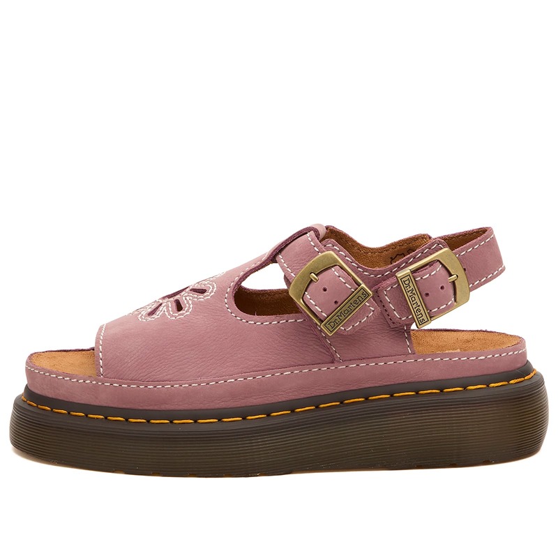 お医者さんマーチン メンズ シューズ サンダル Dr. Martens Dunnet Flower Sandal Dusty Rose