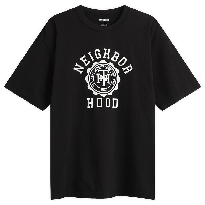 ネイバーフッド メンズ トップス ティーシャツ Neighborhood SS-4 T-Shirt Black 黒いこと