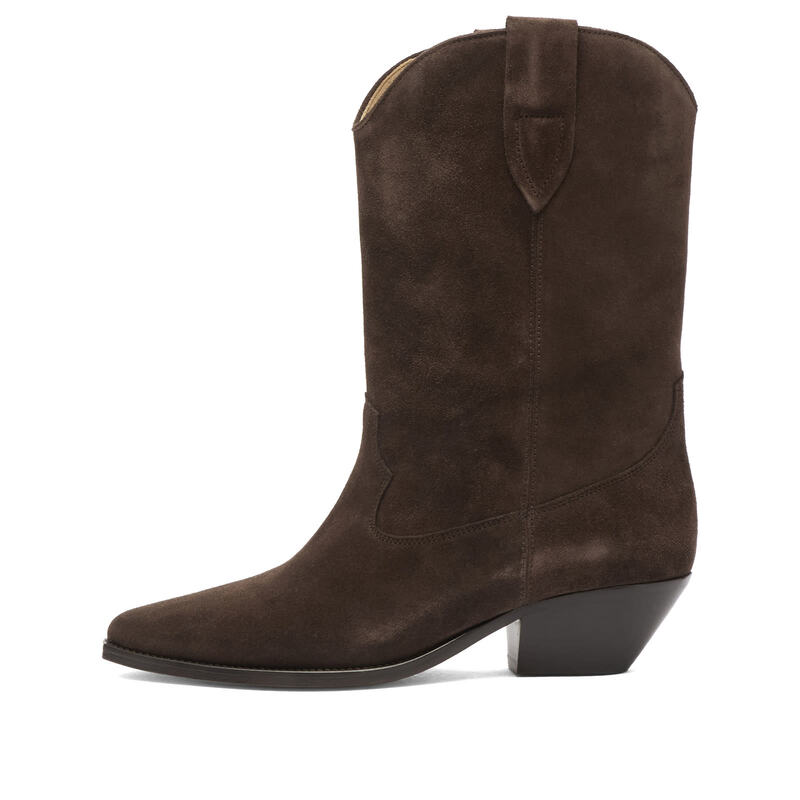 イザベル マラン レディース シューズ ブーツ・レインブーツ スエード Isabel Marant Duerto Suede Cowboy Boot Chocolate チョコレート|ReVida 店