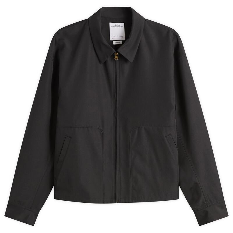 ビズビム メンズ アウター 上衣・上衣 フルジップ Visvim Somer Zip Through Blouson Black 黒いこと