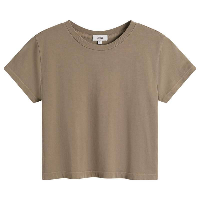 アゴルド レディース トップス プルオーバー Agolde Adine Shrunken Tee Trail
