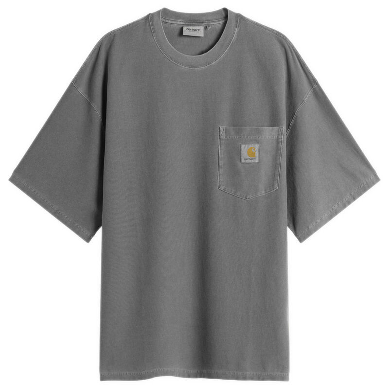 鉄道車両ハート型 メンズ トップス ティーシャツ Carhartt WIP Loose Pocket-Shirt Black 黒いこと