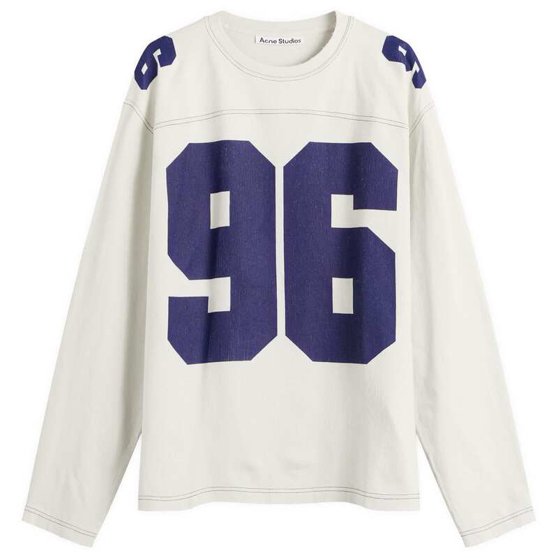アクネ ストゥディオズ メンズ トップス プルオーバー プルオーバー Acne Studios Exfold Long Sleeve Jersey Oat Beige ベージュ