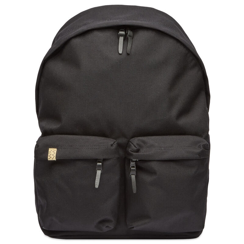 ビズビム メンズ 御徒面子 うしろ側容器に並べる・背嚢 Visvim Cordura Rucksack 22L II Black 黒いこと