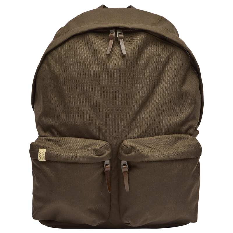 ビズビム メンズ 御徒面子 うしろ側容器に並べる・背嚢 Visvim Cordura Rucksack 22L II Dk Brown 赤銅色