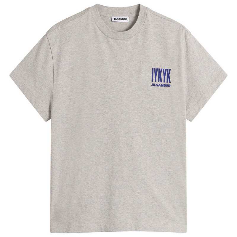 ジル・サンダー レディース トップス Tシャツ Jil Sander T-Shirt Pale Grey グレー｜ReVida 店