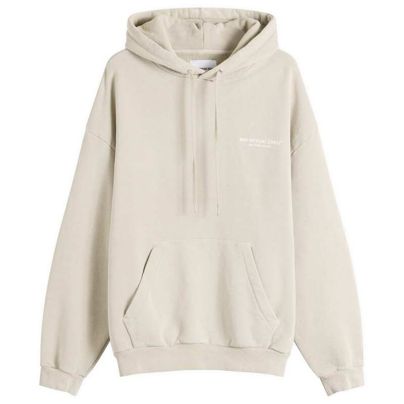 エムケーアイ メンズ アウター パーカー・スウェット MKI Design Studio Hoodie Pigment Cement