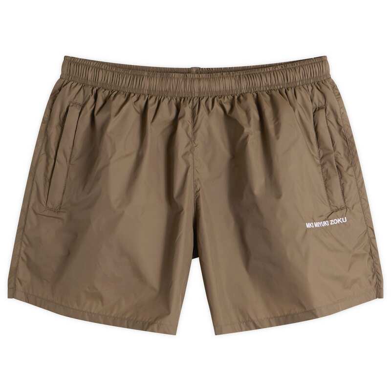 エムケーアイ メンズ 海水着 二分の一ズボン下・さる股引き 遊撃手ズボン下 MKI Swim Shorts Brown 赤銅色