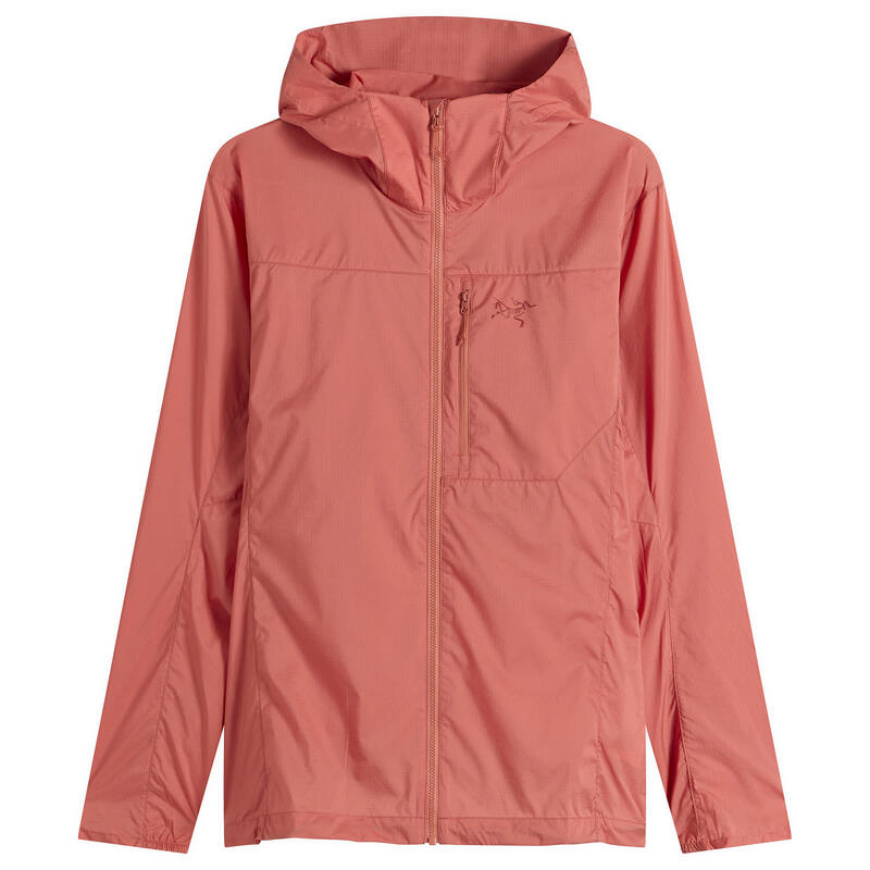 アークテリクス メンズ アウター ジャケット・ブルゾン フーデッドジャケット Arcteryx Arc'teryx Squamishooded Jacket Stone Red レッド｜ReVida 店