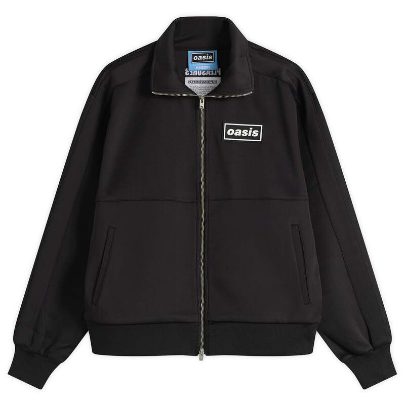 プレジャーズ メンズ アウター 上衣・上衣 Pleasures x Oasis Forever Track Jacket Black 黒いこと