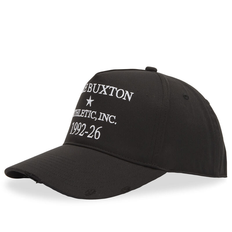 電話を掛ける バクストン メンズ 付属物 鳥打ち帽 旗がしら Cole Buxton Athletic Incap Black 黒いこと