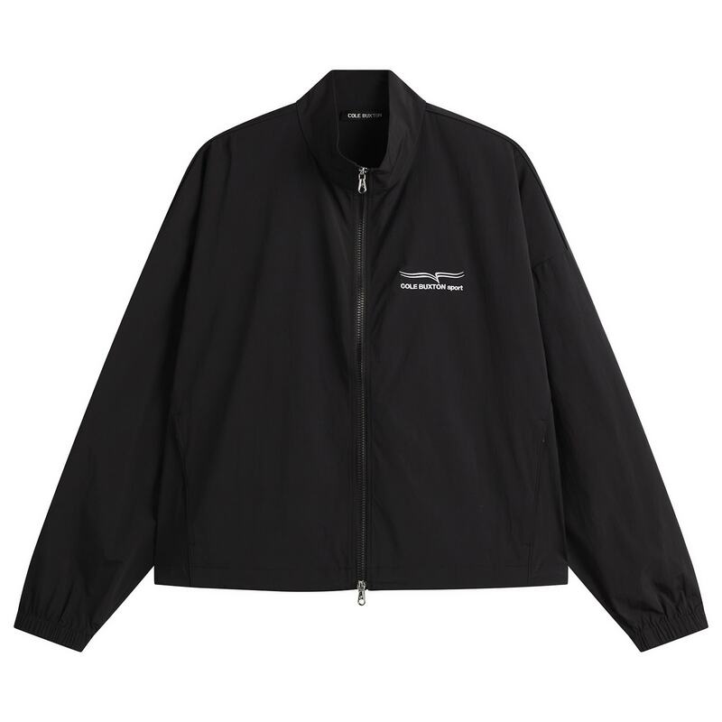 電話を掛ける バクストン メンズ アウター 上衣・上衣 Cole Buxton Sportrack Jacket Black 黒いこと
